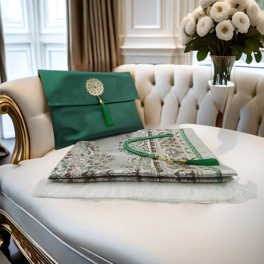 Muslim Prayer Mat Set